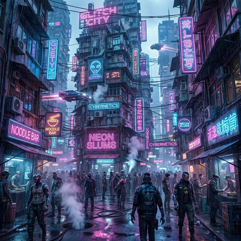 Neon Slums
